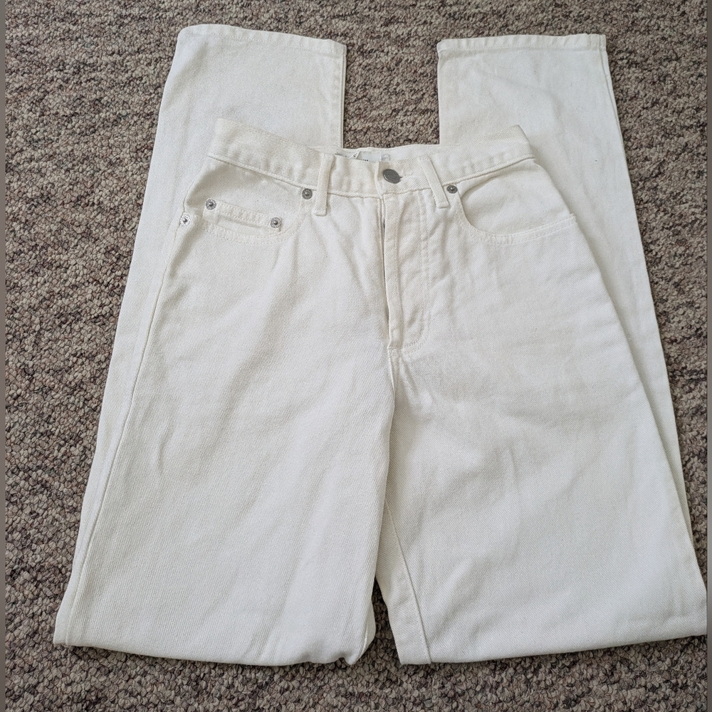 Vintage Guess By Georges Marciano Jeans USA White High Rise Women's 24 * Read